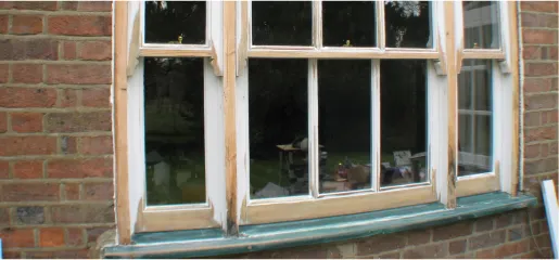 Sash window restoration project