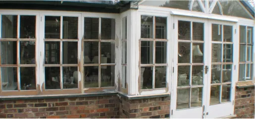 Sash window restoration project