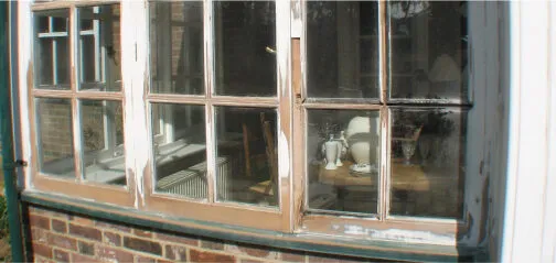 Sash window restoration project