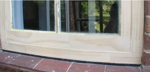 Sash window restoration project