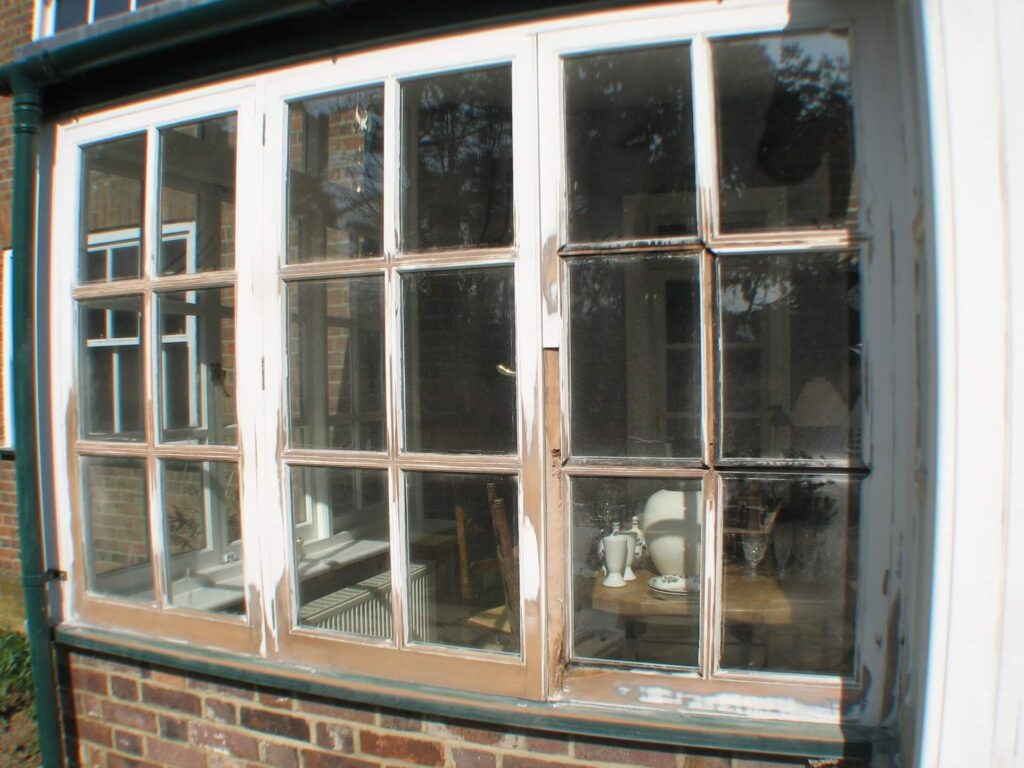 Wooden windows restoration